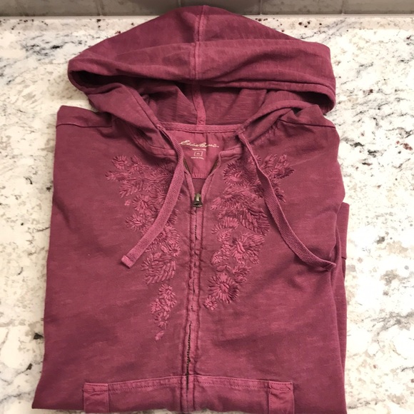 Eddie Bauer Tops - Women’s Eddie Bauer Zip Hoodie Size XL EUC